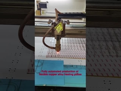 L'aspetto del foglio di riscaldamento viene prodotto