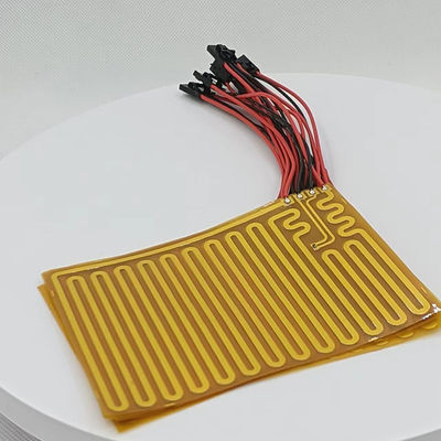 cuscinetto di riscaldamento flessibile sottile di 100×150mm 12V 24V per il serbatoio dell'olio Shell inferiore