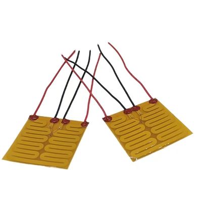 Polyimide elettrico Heater Element Yellow Black Color per il raddrizzatore dei capelli