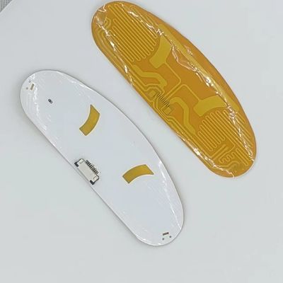 Materiale di riscaldamento elettrico flessibile bianco del rame del Polyimide del film multiuso