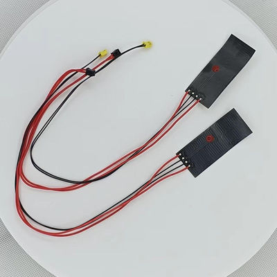 Film elettrico su ordinazione del riscaldamento del Polyimide con colore nero giallo