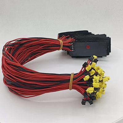 Film elettrico su ordinazione del riscaldamento del Polyimide con colore nero giallo
