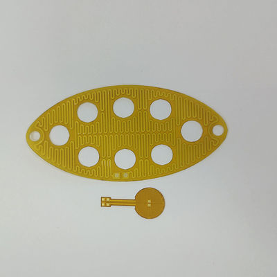 Film di Constant Temperature Polyimide Heater Element 12 volt per il massaggiatore elettrico della cinghia