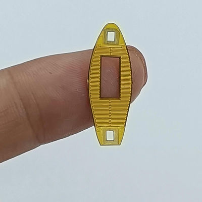Polyimide multiuso Heater Element, piccolo cuscinetto di riscaldamento 12v con colore nero giallo