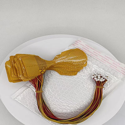 film sottile del riscaldamento del Polyimide di 0.1mm, cuscini a forma di U di Heater For del Kapton su ordinazione flessibile