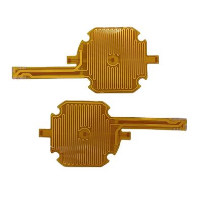 Elemento riscaldante flessibile giallo/nero di Heater Durable Heat Resistant Flexible del film