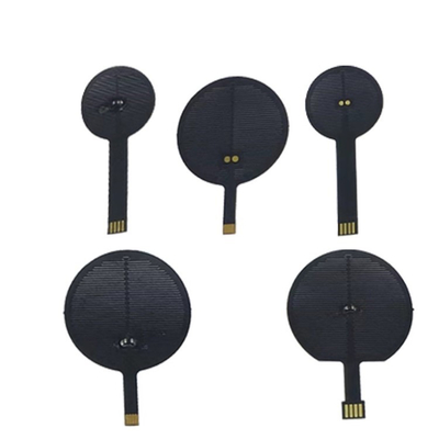 Pad termico Kapton personalizzato con terminale a lamina d'oro per riscaldamento a film sottile per dispositivi